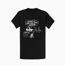 T-shirt Tir Sportif Spotter humour Noir