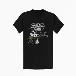T-shirt Tir Sportif Spotter humour Noir / Orange