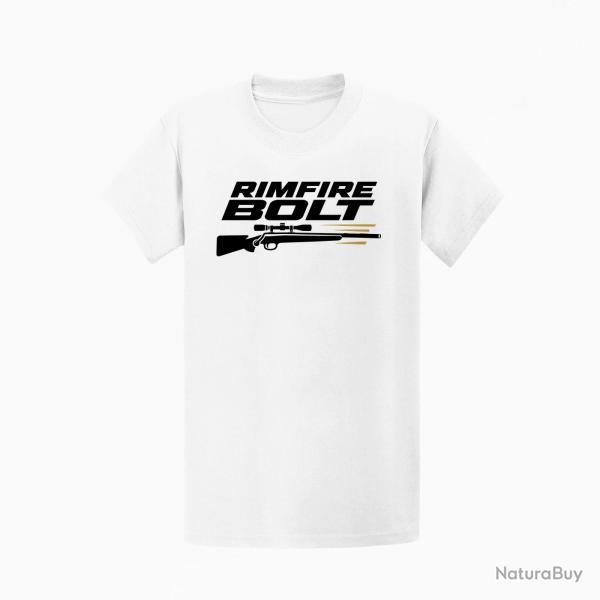 T-shirt Tir Sportif Rimfire Bolt Blanc / Orange