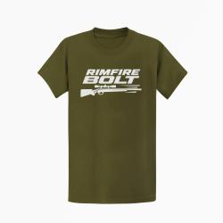 T-shirt Tir Sportif Rimfire Bolt Kaki / Blanc