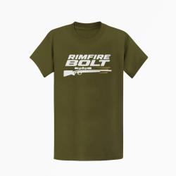 T-shirt Tir Sportif Rimfire Bolt Kaki / Blanc et orange