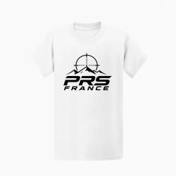 T-shirt Tir Sportif PRS France Blanc