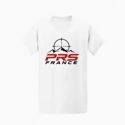T-shirt Tir Sportif PRS France Blanc / Orange