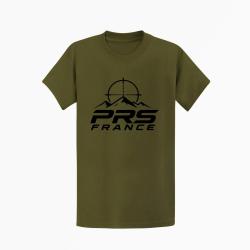 T-shirt Tir Sportif PRS France Kaki / Noir