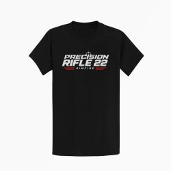 T-shirt Tir Sportif Precision Rifle 22 Rimfire Noir / Orange