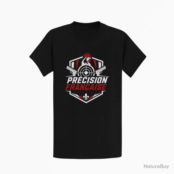 T-shirt Tir Sportif Pr�cision fran�aise Noir / Orange