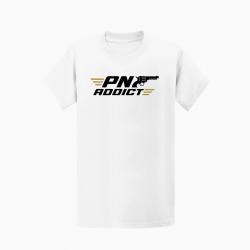 T-shirt Tir Sportif PN Addict Blanc / Orange