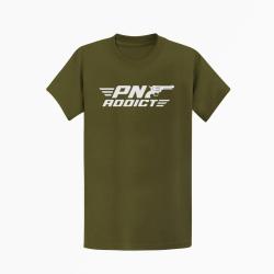 T-shirt Tir Sportif PN Addict Kaki / Blanc