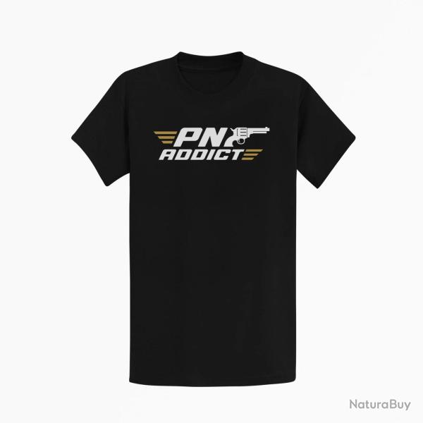 T-shirt Tir Sportif PN Addict Noir / Orange