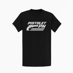 T-shirt Tir Sportif Pistolet PN Noir