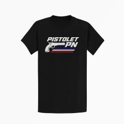 T-shirt Tir Sportif Pistolet PN Noir / Orange