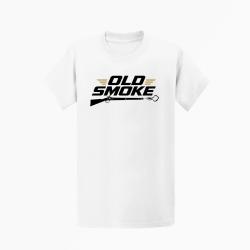T-shirt Tir Sportif Old smoke Blanc / Orange