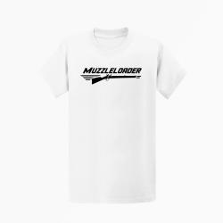 T-shirt Tir Sportif Muzzleloader Blanc