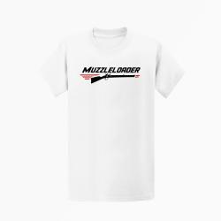 T-shirt Tir Sportif Muzzleloader Blanc / Orange