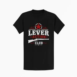 T-shirt Tir Sportif Lever Action Club Noir / Orange