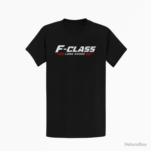 T-shirt Tir Sportif F-Class Long Range Tireur couch� Noir / Orange