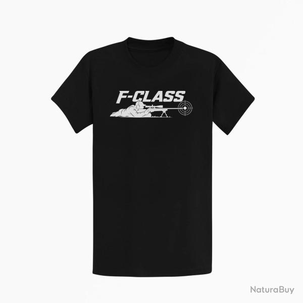 T-shirt Tir Sportif F-Class Tireur couch� Noir