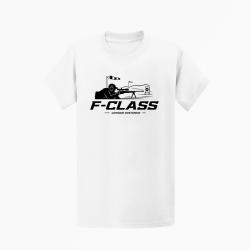 T-shirt Tir Sportif F-Class Longue distance Blanc