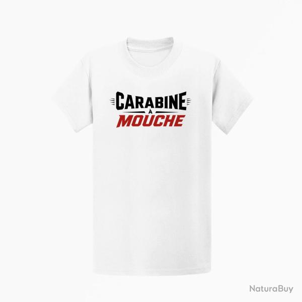 T-shirt Tir Sportif Carabine � mouche Blanc / Orange