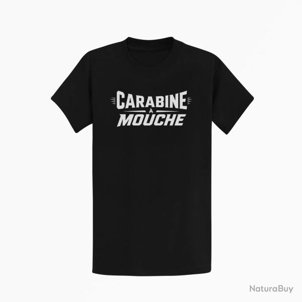 T-shirt Tir Sportif Carabine � mouche Noir