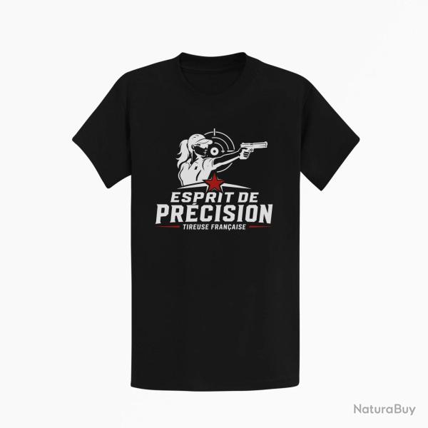 T-shirt Tir Sportif Esprit de pr�cision Noir / Orange