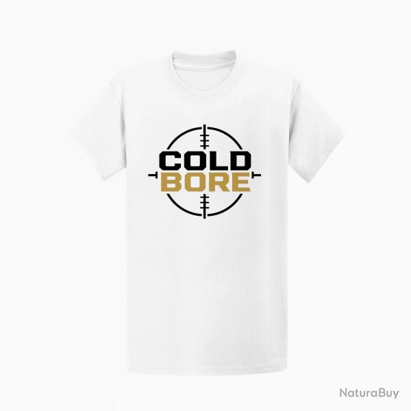 T-shirt Tir Sportif Cold Bore R�ticule Blanc / Orange