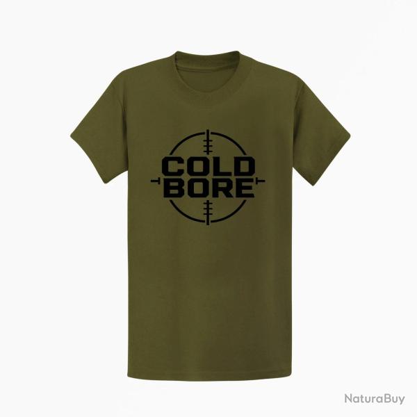 T-shirt Tir Sportif Cold Bore R�ticule Kaki / Noir