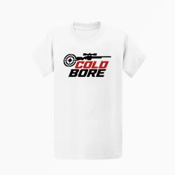 T-shirt Tir Sportif Cold Bore Carabine Blanc / Orange