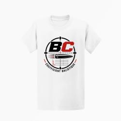 T-shirt Tir Sportif Coefficient balistique Blanc / Orange