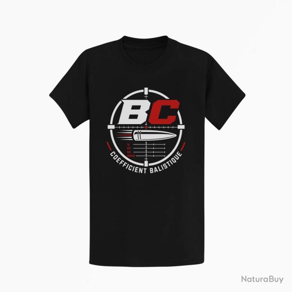 T-shirt Tir Sportif Coefficient balistique Noir / Orange