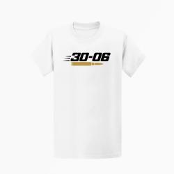 T-shirt Tir Sportif Calibre 30-06 Blanc / Orange