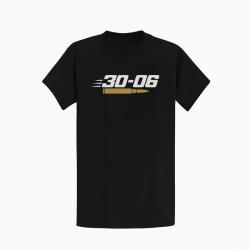 T-shirt Tir Sportif Calibre 30-06 Noir / Orange