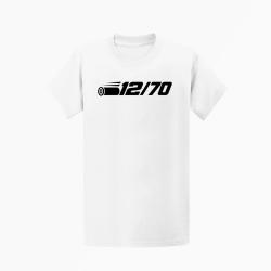 T-shirt Tir Sportif Calibre 12 12-70 Blanc