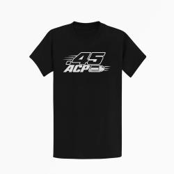 T-shirt Tir Sportif Calibre .45 ACP Noir