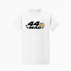 T-shirt Tir Sportif Calibre .44 Mag Blanc / Orange