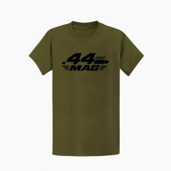 T-shirt Tir Sportif Calibre .44 Mag Kaki / Noir