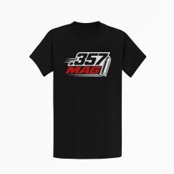 T-shirt Tir Sportif Calibre .357 Mag Noir / Orange