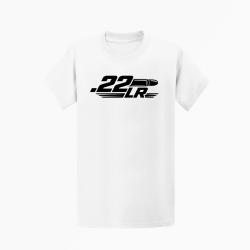 T-shirt Tir Sportif Calibre .22 LR Blanc