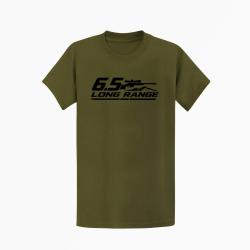T-shirt Tir Sportif 6.5 Long Range Carabine et montagne Kaki / Noir