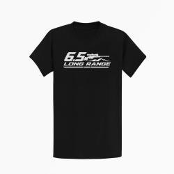T-shirt Tir Sportif 6.5 Long Range Carabine et montagne Noir