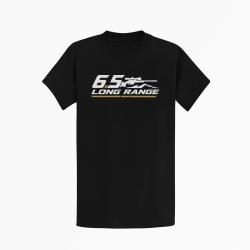 T-shirt Tir Sportif 6.5 Long Range Carabine et montagne Noir / Orange