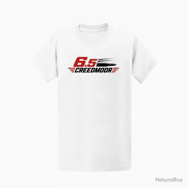 T-shirt Tir Sportif 6.5 Creedmoor Cartouche Blanc / Orange