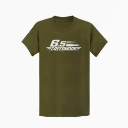 T-shirt Tir Sportif 6.5 Creedmoor Cartouche Kaki / Blanc