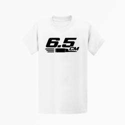 T-shirt Tir Sportif 6.5 CM Typographie Blanc