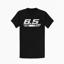 T-shirt Tir Sportif 6.5 CM Typographie Noir