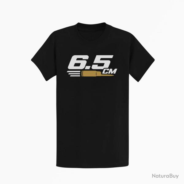 T-shirt Tir Sportif 6.5 CM Typographie Noir / Orange