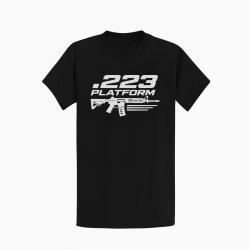 T-shirt Tir Sportif .223 Platform Noir