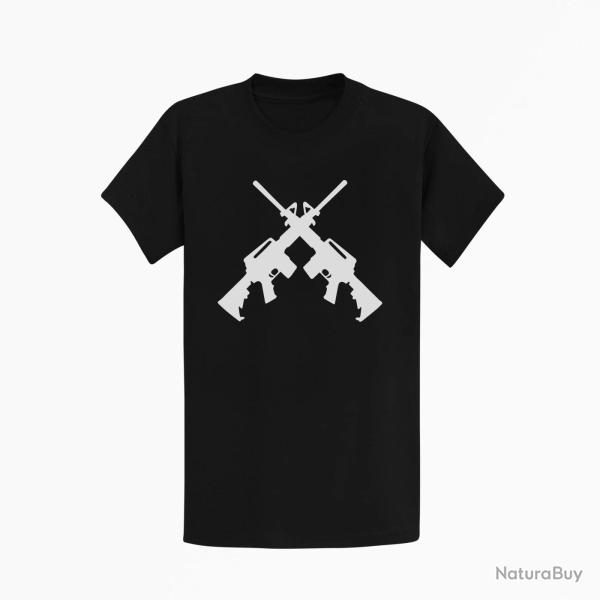 T-shirt AR15 (2) Noir