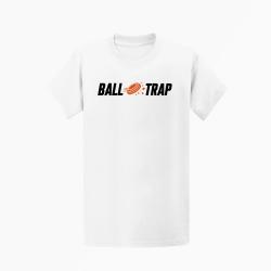 T-shirt Ball Trap Impact central Blanc / Orange