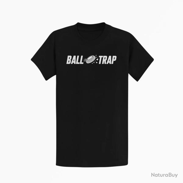 T-shirt Ball Trap Impact central Noir